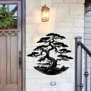 Tree Of Life Pattern Wall Art, Metal Wall Decor, Modern Home Decor, Modern Home Decoration, Wall Hanging Decor for Home Living Room Bedroom Garden Patio, Ornaments