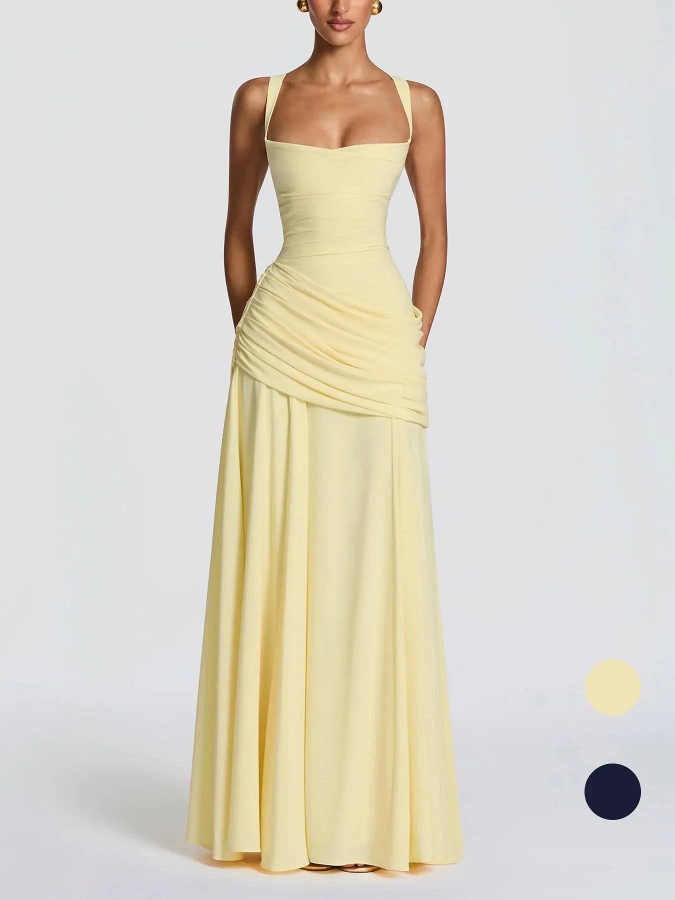open lace back dress Melania Dress main image 1