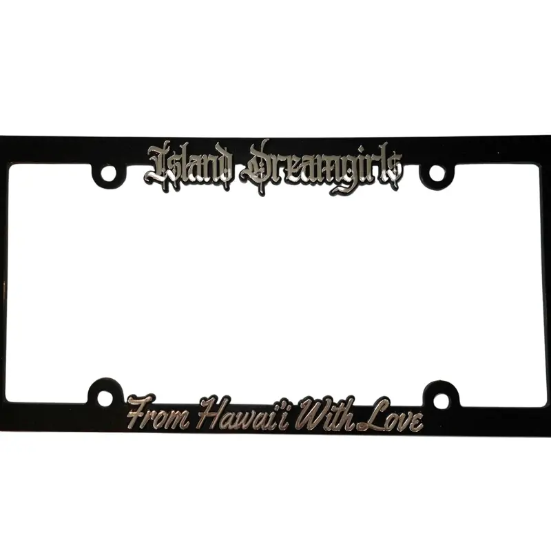 Island Dreamgirls License Plate Cover