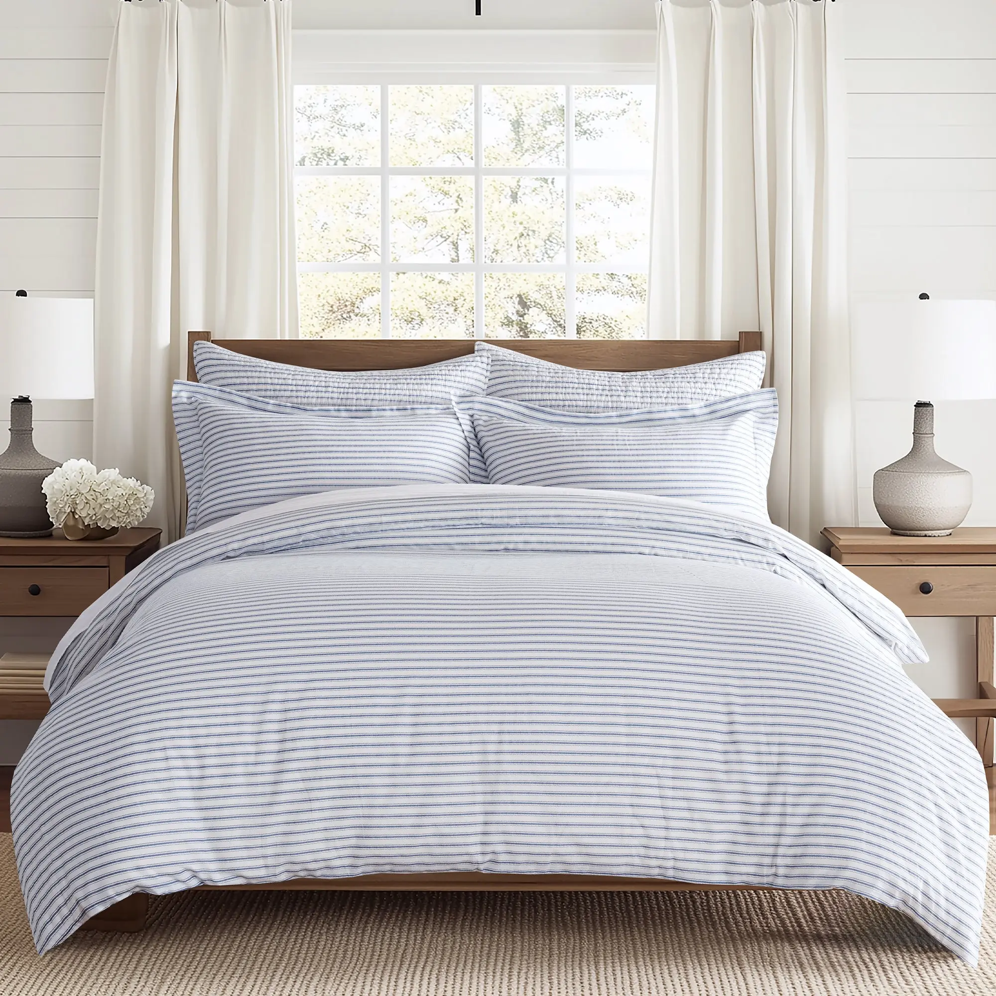 Levtex Home Tobago Stripe Duvet Cover Set, Bedding Sets Collections