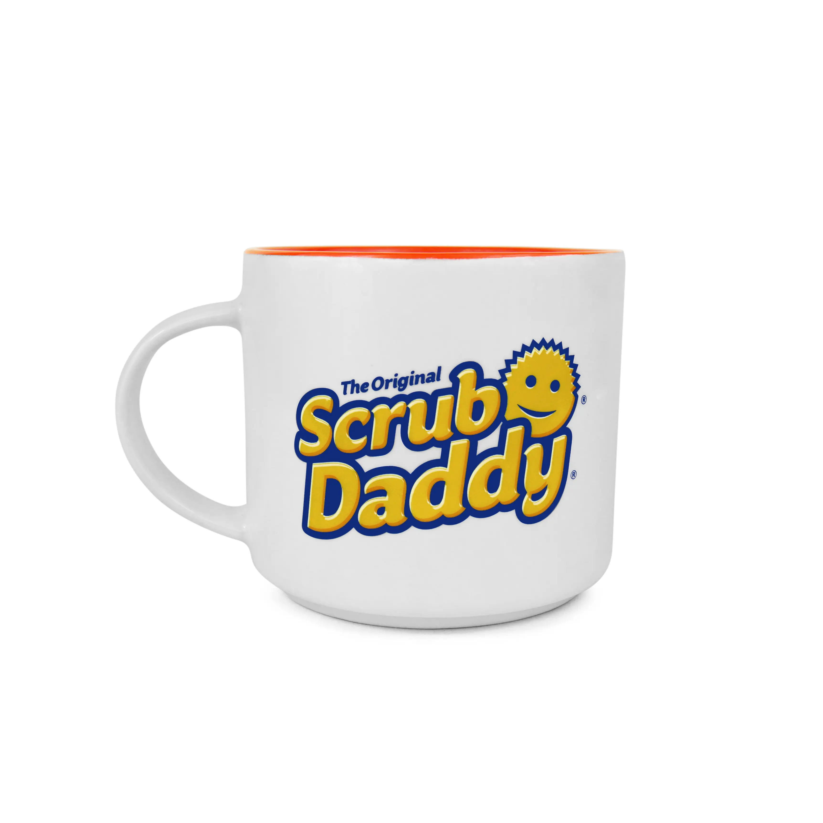 Scrub Daddy Logo Ceramic Mug - Reusable Coffee Cup - Drinkware Washable Scrub Daddy Logo Ceramic Mug - Reusable Coffee Cup - Drinkware Washable