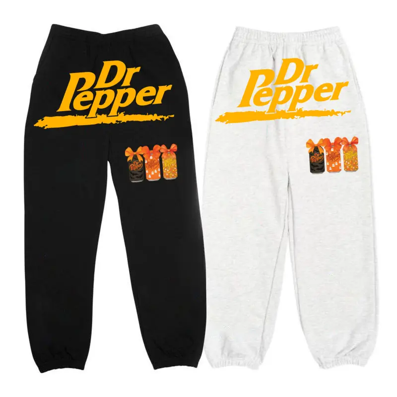 Classic DR Pepper Retro Sweatpants, Fizzy Pop Comfort Joggers, Vintage Soda Club Sweatpants, Fizztastic Lounge Joggers, Dreams Sweatpants, Unisex Fit, Cozy Casual Pants