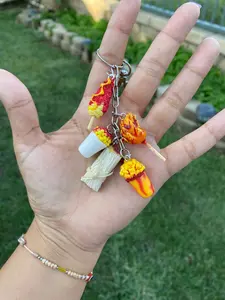 Eloteros favorites meal Keychain