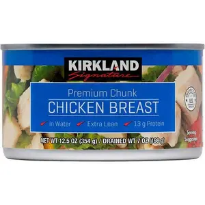 Kirkland Premium Chunk Chicken Breast - 12.5oz (3 Pack)
