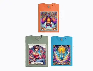 Round 4 Tarot Cards Solid Color SHIRT