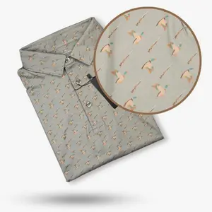 Funny Mallard Duck Polo Unisex Shirt by Tees and Tunes, Soft Fabric for All-Day Wear