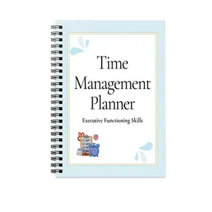 Cross-Border Time Management Planner Notebook, Executive Function Skills Training Journal, Student Children Focus Improvement Tool