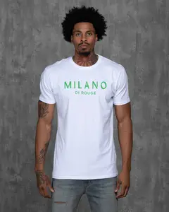 Men's Lux Signature Tee Blanc