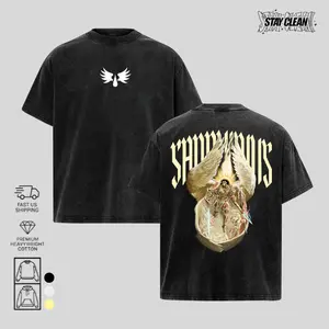 Sanguinius, Primarch of Blood Angels Legion WARHAMMER 40K Washed Unisex Graphic Tees, Casual Crewneck Short Sleeve Tee Men Gifts, Gift For Wargame Fan,Hoodie washed