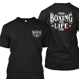 No Boxing No Life Canelo Alvarez Team Unisex T-Shirt, Fashion Cotton, Full Colors, Full Sizes, For Men, For Women