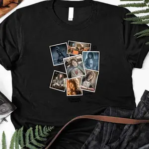 Stranger Things 4 Eddie Munson Scrapbook Photos  T-Shirt