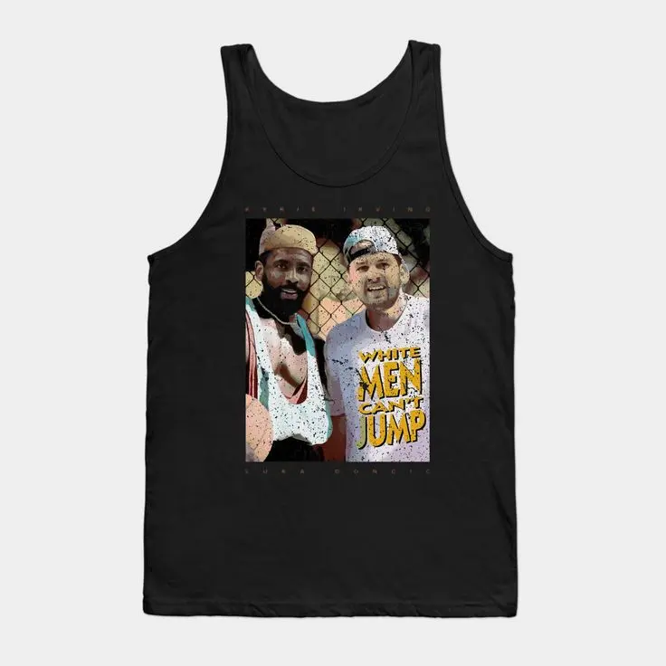 Luka X Kyrie White Men Can't Jump  Vintage Tank Top