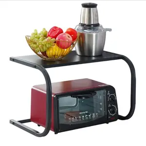 Heavy-Duty Multifunctional Kitchen Countertop Storage Rack, Stand for Microwave, Rice Cooker & Small Home Appliances