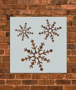 Winter Snowflakes Set 1 Stencil
