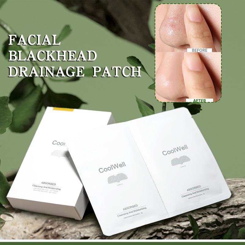 COOLWELL Blackhead Remover,Miracle Patch Melting Pack - NoseStrips for Blackheads, Pore Meltingand Soothing Sheets, 3 Step Kit,Sebum Removing Cotton Swabs nose patches for black heads,nose patches for pores,nose patches for black heads,nose patch