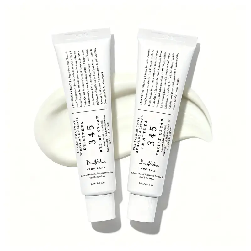 Dr.Althea Official  345 Relief Cream - Blemish Relief Care Soothing Recovery Daily Face Moisturizer  Vegan Korean Skincare All Skin Types