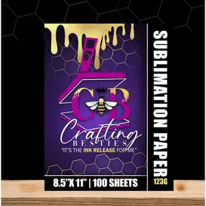 Crafting Besties Sublimation paper 8.5x11 Crafting Besties Sublimation paper 8.5x11