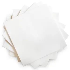 Wax Paper Candy Wrappers for Caramels (300 Pcs 5 x 5 inches) - Wax Paper Sheets for Candy - Twisting Wax Paper Caramel Wrappers - Pre Cut Parchment Paper Squares - Hamburger Patty Paper Squares