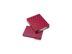 Smead 10275 Interior File Folders, 1/3 Cut Top Tab, Letter, Maroon, 100/Box