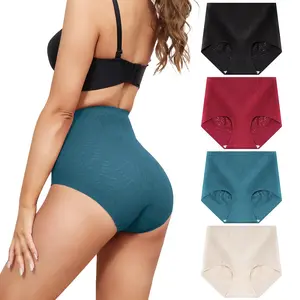 LEVAO Seamless Lace Gentle Tummy Control Panties for Women, High Waisted No Show Stretch Briefs, Invisible Under Tight Outfits S-2XL SpringStatements