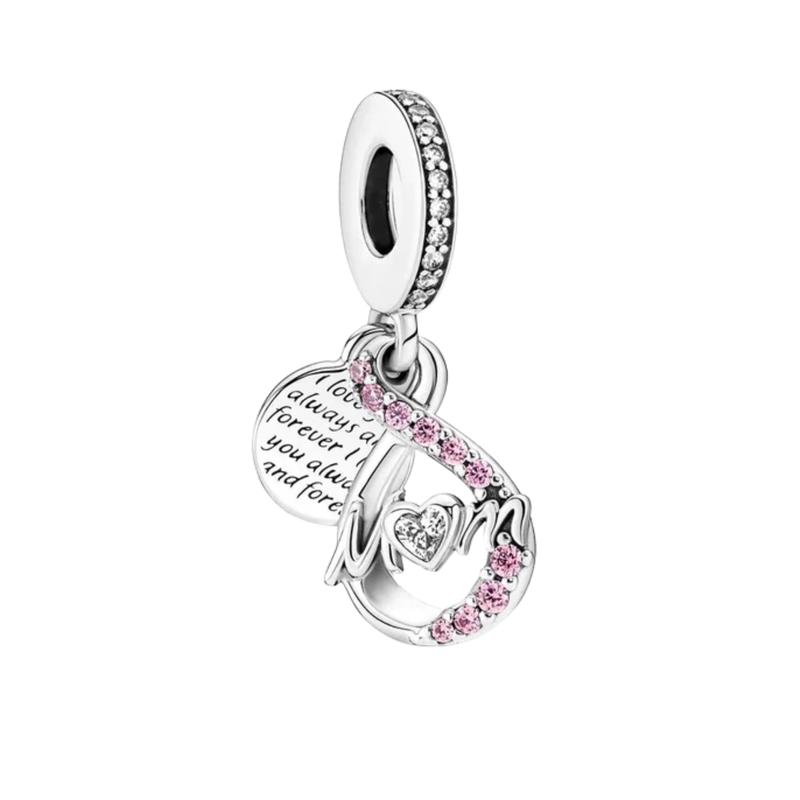 Boy & Girl Mother Theme Charms – 925 Sterling Silver Charms for Bracelets