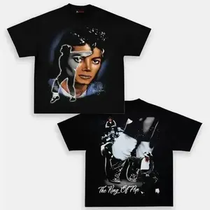 Michael Jackson Vintage Graphic T Shirt, Unisex Short Sleeve, Retro 90s