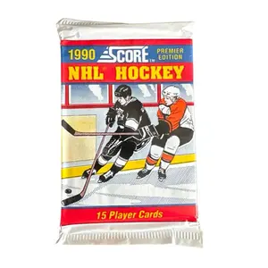 1990 Score NHL Hockey Premier Edition Pack - Single Pack - 15 Cards per pack