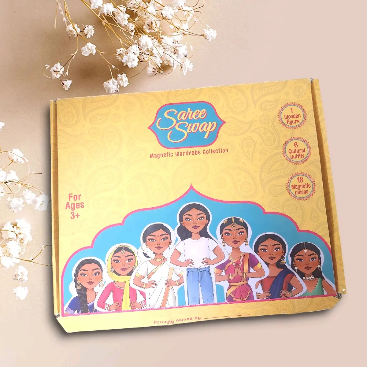Saree Swap Magnetic Wardrobe Collection for Children