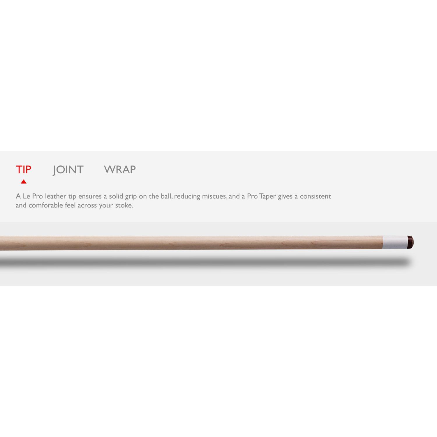Viper Underground Dia de los Muertos Professional Pool Cue Stick - Billiards Cue with Pro Taper Grips, Maple Wood, Adjustable Weight System, Lightweight Steel Construction & Joints