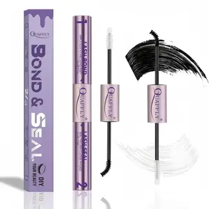 Eyelash Bond & Seal Glue Set, 2pcs/set Waterproof Eyelash Extension Adhesive, Long Lasting Lash Bond & Seal for Women and Girls, Makeup