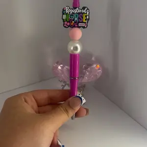 Registered Nurse-Themed Beaded Pen
