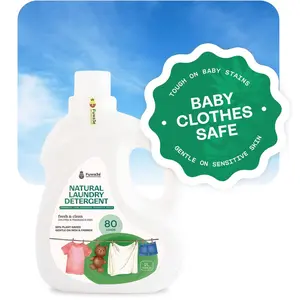 Fuwa3e Pineapple Enzyme Baby Laundry Detergent - Non-Toxic Organic Laundry Detergent with Fermented Pineapple Peels for Sensitive Skin & Baby Clothes