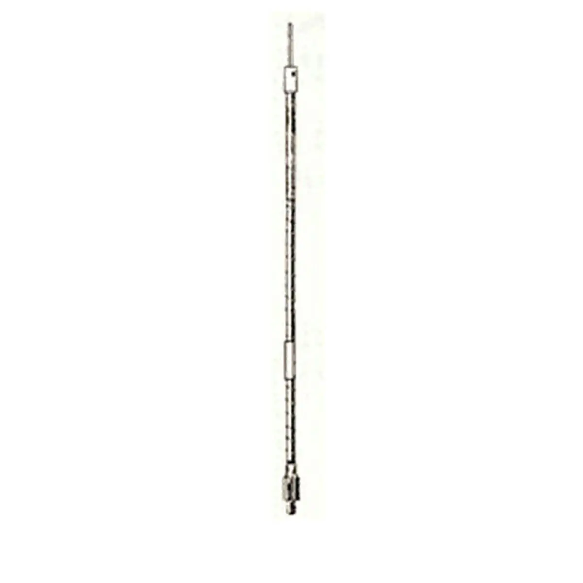 212 MAIN 36 in. Boating CB Boat Antenna, Top Load Full Wave Design with 18-Gauge Solid Wire, 1000W Power, Tunable Tip, Includes Weather Band, 3/8"-Threaded Base, Black, 1000 Watts