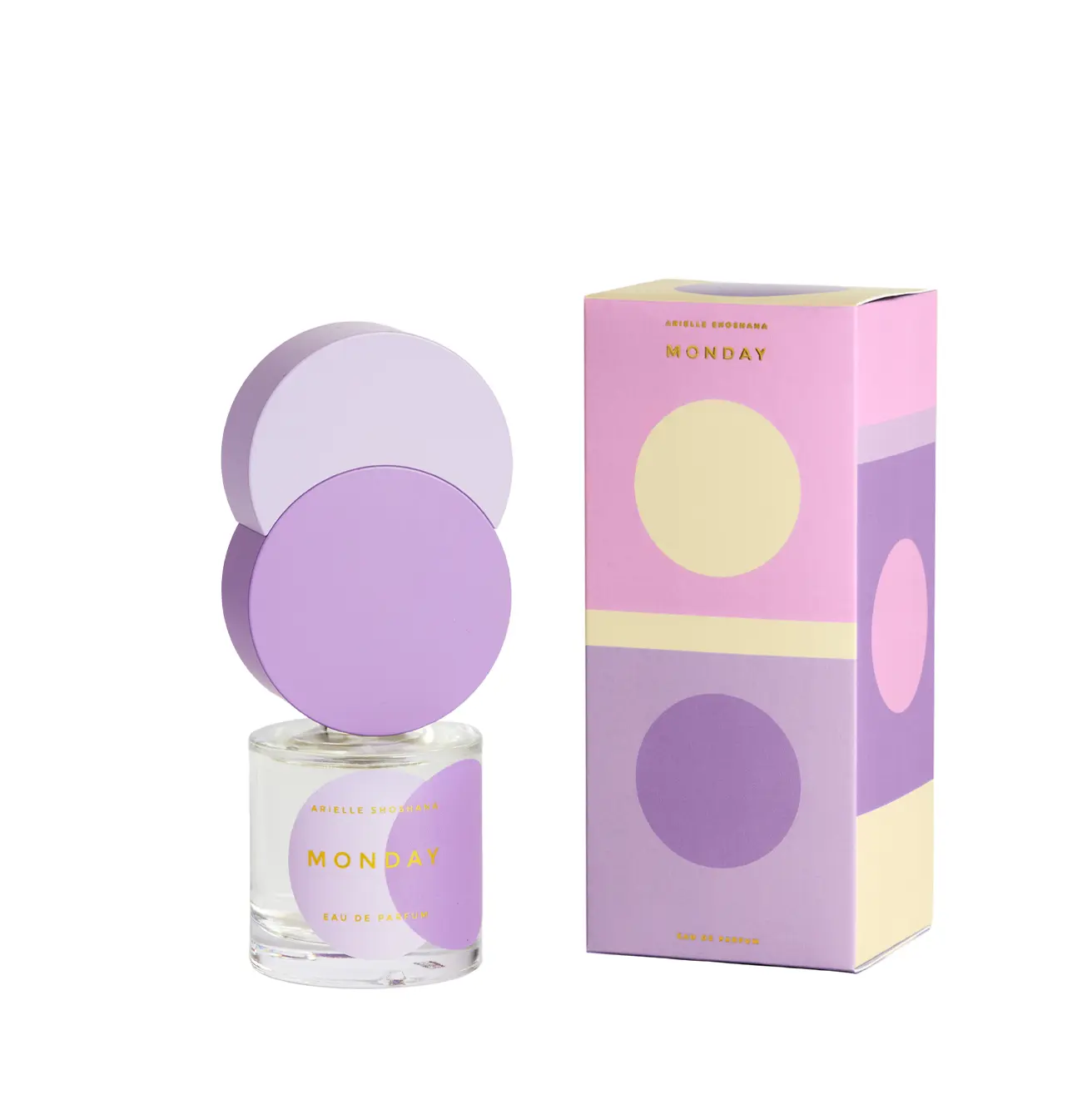 Arielle Shoshana Monday Eau de Parfum - Bergamot, Lavender, Lemon Zest, Black Tea, Steamed Milk, Iso-E Super, Sandalwood, Vanilla, Amber