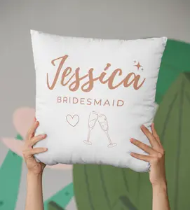 Personalized Bridesmaid Outdoor Pillows, Custom Wedding Decor, Patio Cushion, Bridal Party Gift, Outdoor Living