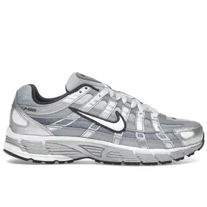 Nike Men's P-6000 Metallic Silver Summit White-Wolf Grey, from StockX