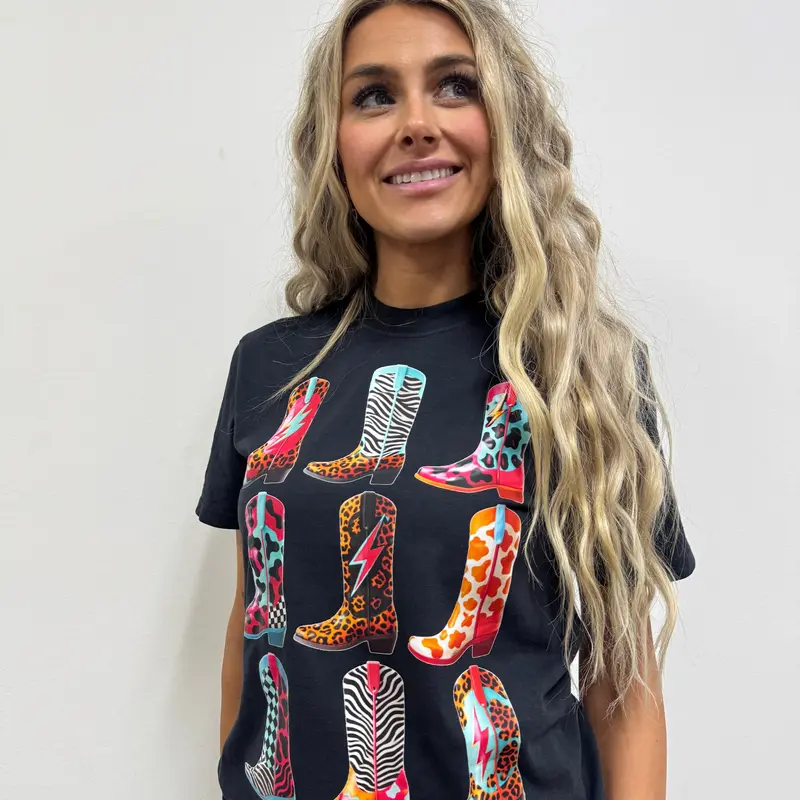 Wild Boot Party Graphic Tee