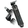 Wahl USA Pro Series High Visibility Skeleton Style Trimmer with 3 Attachment Heads, Waterproof Design, and 2-Hour Runtime for Men's Grooming