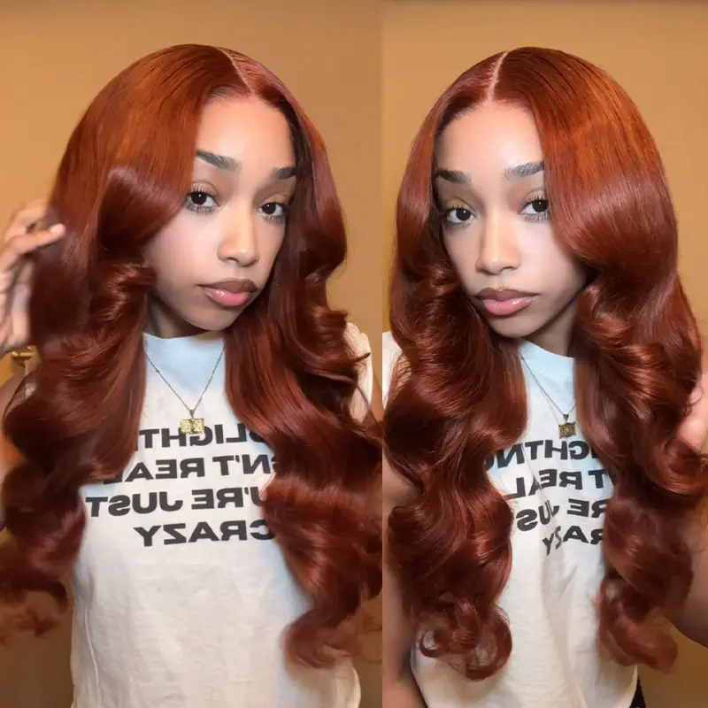 ISEE HAIR 7x5 Wear Go Reddish Brown Pre-Layered Cut Body Wave Wig Pre-Cut Lace & Pre-Plucked Natural Hairline Glueless Human Hair Wig Vacation Hair #SummerWins #DealsForYouDays ISEE HAIR 7x5 Wear Go Reddish Brown Pre-Layered Cut Body Wave Wig Pre-Cut Lace & Pre-Plucked Natural Hairline Glueless Human Hair Wig Vacation Hair #SummerWins #DealsForYouDays