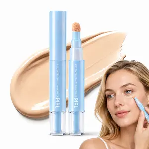 2-in-1 Full Coverage Foundation & Concealer – Long-Lasting Matte Finish, Korean Cushion Foundation, Pore Blurring, Oil Control Makeup Base for Flawless Looking Skin #SummerVibes