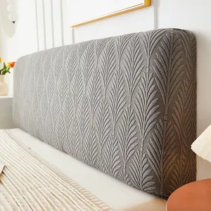 Modern Fabric Headboard Protector Cover, Dustproof Design Stretchable Bed Frame Wrap (height 50-60cm), Washable Home Decor, Easy Maintenance