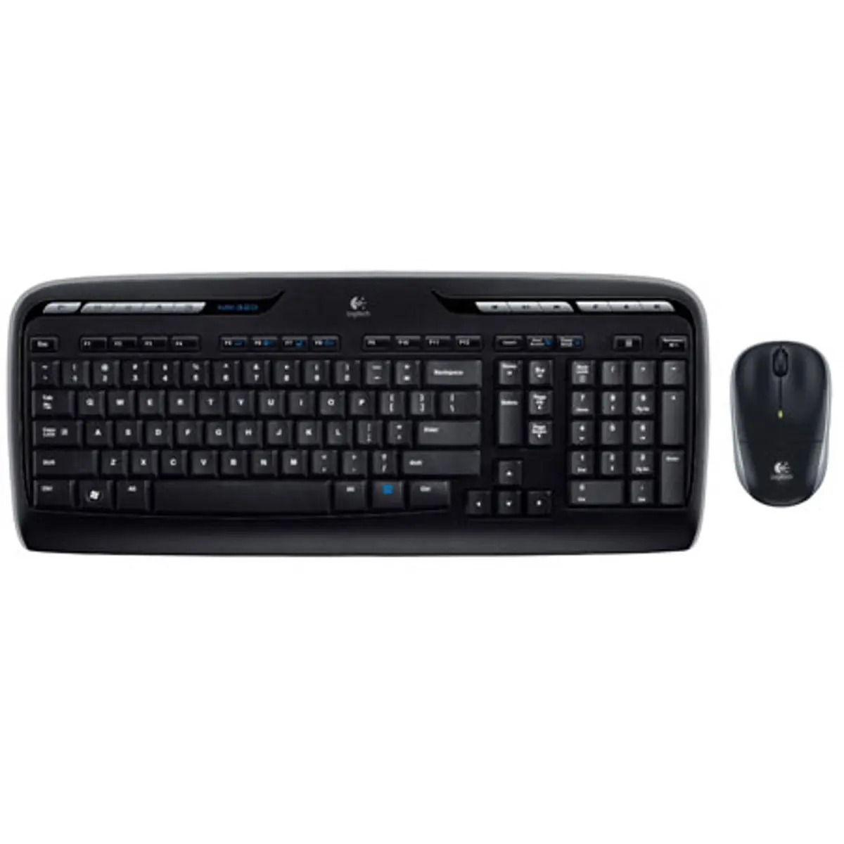 Logitech MK320 Wireless Desktop Keyboard and Mouse, 2.40GHz Wireless Operating Frequency