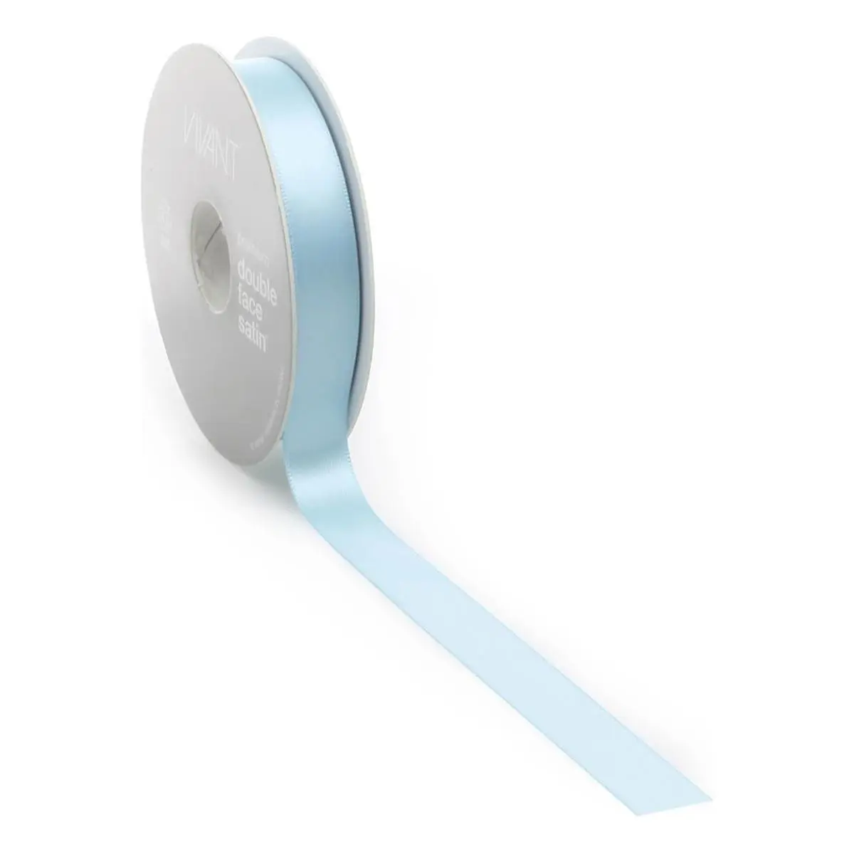 Vivant - Double Face Satin Turquoise Ribbon - 27 yards