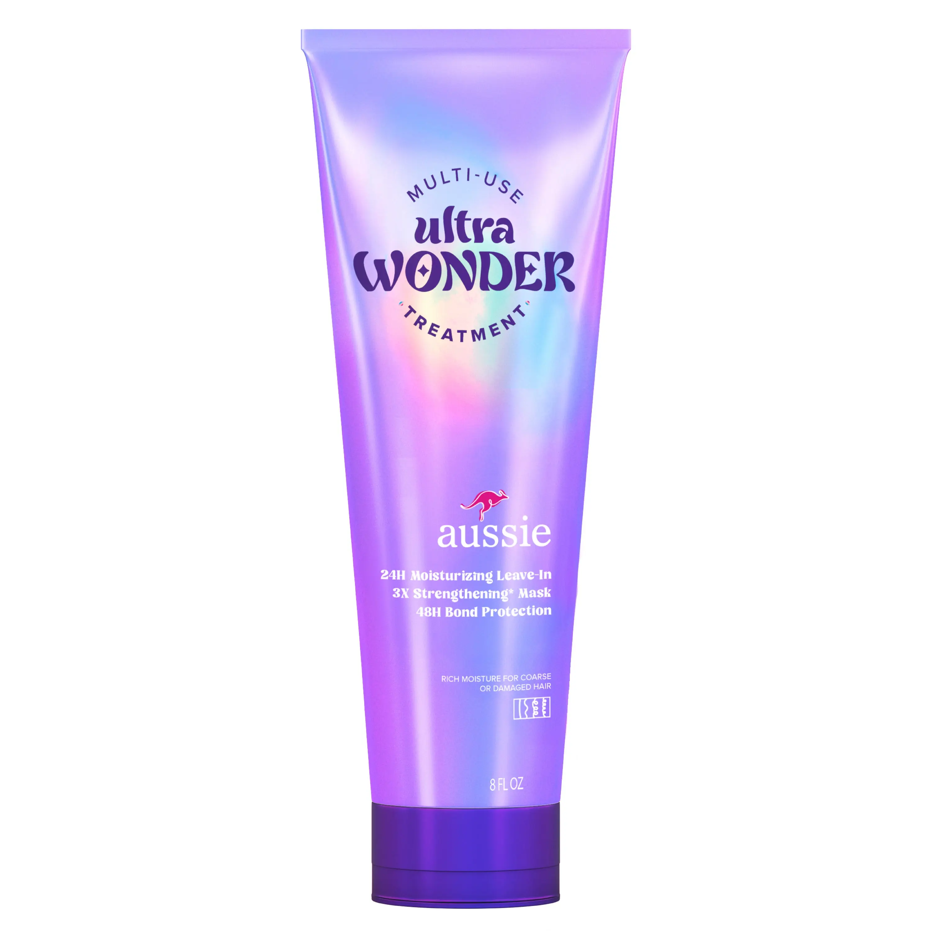 Aussie Ultra Wonder Treatment Leave-In and Pre-Wash, with amino acids, for All Hair Types and Curls, 8 Fl Oz Aussie Ultra Wonder Treatment Leave-In and Pre-Wash, with amino acids, for All Hair Types and Curls, 8 Fl Oz