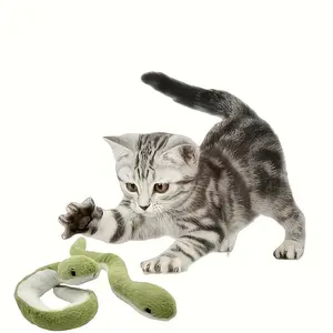 Cats Snake Shape Plush Toy, Creative Doll, Flexible Pet Gift, Cat Dog Interactive Game, Perfect for Christmas, Birthday, New Year Gifts