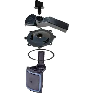 2-Port/3-Port Pool Valve Rebuild Complete Kit Compatible with Jandy 2-way/3-way 4715, 4716, 4717 Valve and Gray Valves with Diverter Valve 4720, Cover 4606, Handle 7433 (1 Pack)