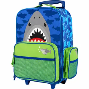 Stephen Joseph Kids Rolling Luggage – Lightweight Toddler Carry On Suitcase with Wheels, Travel Bag