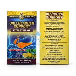 Callbladder Support Extra Strength Antioxidants 60 Caplets 1g Natural De Mexico Premium Quality