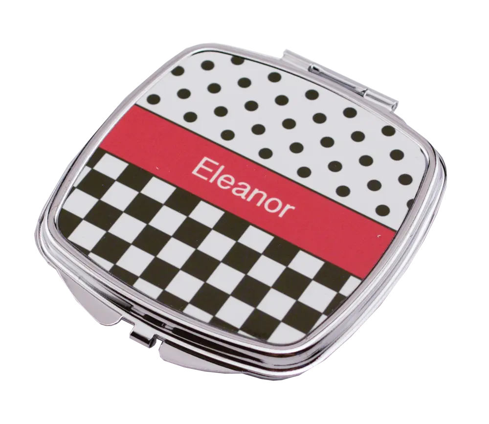 SUBLIMATION SQUARE COMPACT MIRROR
