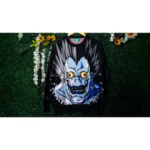 BLACK SHINIGAMI KNIT SWEATER